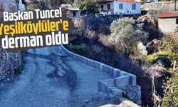 Başkan Tuncel, Yeşilköylüler’e derman oldu