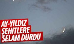 15 Temmuz şehitlerinin anıldığı yürüyüşte gökyüzü şehitlere selam durdu! .