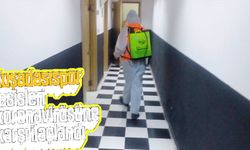 Kuşadasıspor tesisleri koronavirüsüne karşı ilaçlandı