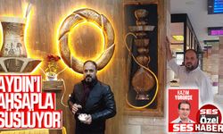 Aydın’ı ahşapla süslüyor