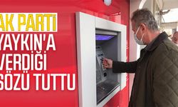 AK Parti, Yaykın'a verdiği sözü tuttu