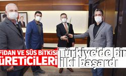 Fidan ve süs bitkisi üreticileri, Türkiye’de bir ilki başardı