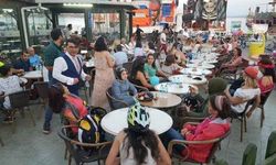 Didim'de 'Süslü Kadınlar Bisiklet Turu'