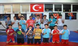 Nazilli güreş takımı başarıya doymuyor