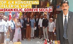 TDP, ilk kongresini Efeler'de yaptı