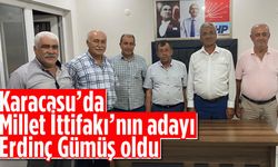 Karacasu'da Millet İttifakı’nın adayı Erdinç Gümüş oldu
