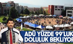 ADÜ yüzde 99’luk doluluk bekliyor