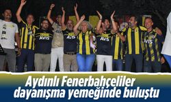 Aydınlı Fenerbahçeliler dayanışma yemeğinde buluştu