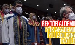 Rektör Aldemir, YÖK Akademik Yılı açılışına katıldı