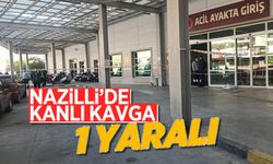 Nazilli’de silahlı kavgada 1 kişi yaralandı