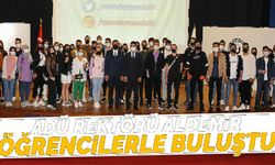 ADÜ Rektörü Aldemir, öğrencilerle buluştu