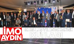 İMO Aydın Şubesi, kuruluş yıl dönümünü coşkuyla kutladı