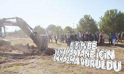 Didim’de yeni hastane için ilk kazma vuruldu