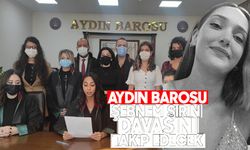 Aydın Barosu, Şebnem Şirin davasını takip edecek