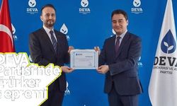 DEVA Partisi’nde Erürker depremi