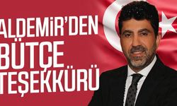 Aldemir’den bütçe teşekkürü