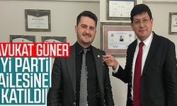 Avukat Güner, İYİ Parti ailesine katıldı