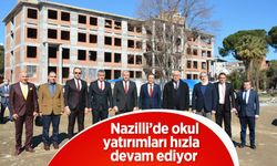 Nazilli'de okul yatırımları hızla devam ediyor