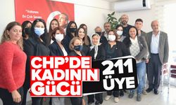 CHP'de kadının gücü: 211 yeni üye