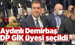 Aydınlı Demirbaş, DP GİK üyesi seçildi