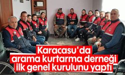 Karacasu'da arama kurtarma derneği ilk genel kurulunu yaptı