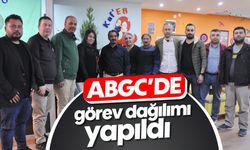 ABGC'de görev dağılımı yapıldı