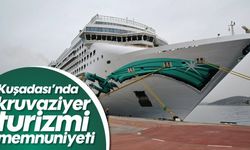 Kuşadası’nda kruvaziyer turizmi memnuniyeti