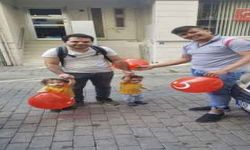 Yüceller Elektronik çocukları sevindirdi