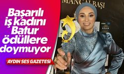 Başarılı iş kadını Batur, ödüllere doymuyor