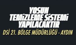 Yosun temizleme sistemi yapılacaktır