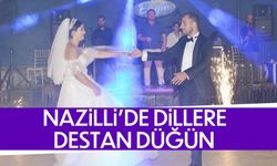 Nazilli'de dillere destan düğün