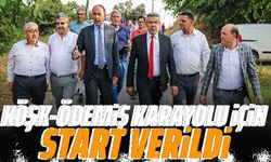 Köşk-Ödemiş Karayolu için start verildi