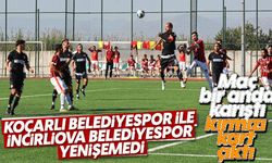 Koçarlı Belediyespor ile İncirliova Belediyespor yenişemedi