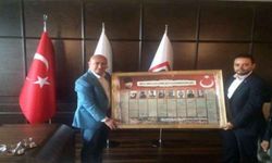AK Parti'den Ülken'e 'hayırlı olsun' ziyareti