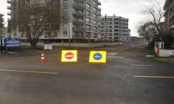 Yeşilırmak caddesi alfaltlanıyor