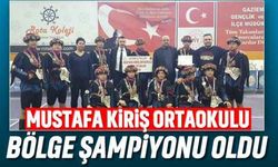 Mustafa Kiriş Ortaokulu, bölge şampiyonu oldu