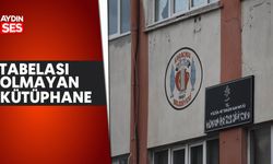 Tabelası okunmayan kütüphane