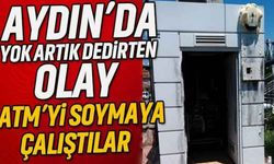 Alarma köpük sıkıp, ATM’yi soymaya çalıştılar
