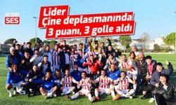 Lider, Çine deplasmanında 3 puanı, 3 golle aldı