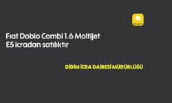 Fıat Doblo Combi 1.6 Moltijet E5 icradan satılıktır