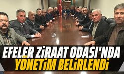Efeler Ziraat Odası'nda yönetim belirlendi