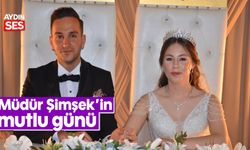 Müdür Şimşek’in mutlu günü