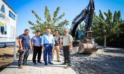 Didim’de sıra Küçük Sanayi Sitesi'nde