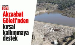 Akçaabat Göleti’nden kırsal kalkınmaya destek