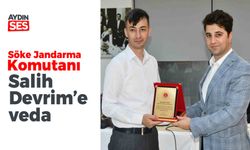 Söke Jandarma Komutanı Salih Devrim’e veda