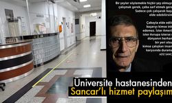 Üniversite hastanesinden Sancar’lı hizmet paylaşımı