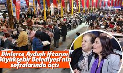 Binlerce Aydınlı iftarını Büyükşehir Belediyesi’nin sofralarında açtı
