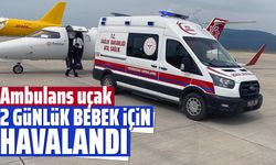 Ambulans uçak, 2 günlük bebek için havalandı