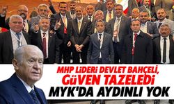 MHP Lideri Devlet Bahçeli, güven tazeledi