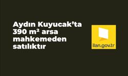 Aydın Kuyucak'ta 390 m² arsa mahkemeden satılıktır